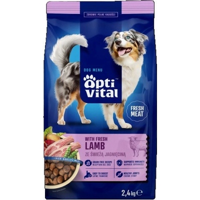 Optivital with fresh lamb 2,4 kg