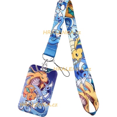 Šňůrka na krk 24072 s cedulkou Pokémon
