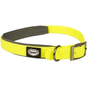 Duvoplus Explor South PVC Neon нашийник за кучета - Неон Жълт, обиколка 40-65 см, ширина 25 мм, Белгия - 11082