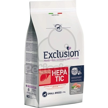 Exclusion Monoprotein Vet Diet Hepatic Small Breed