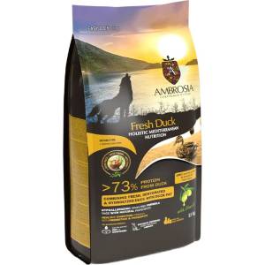 AMBROSIA Mediterranean Adult Sensitive Fresh Duck 1, 5 кг