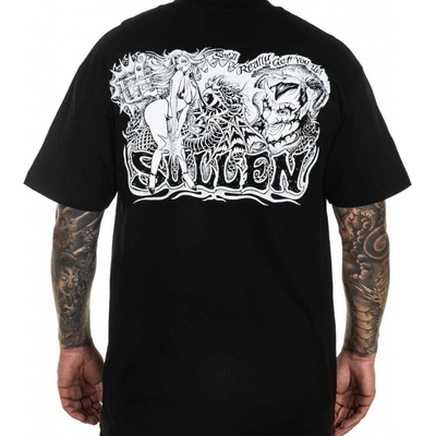Sullen hardcore tričko Palladium čierne