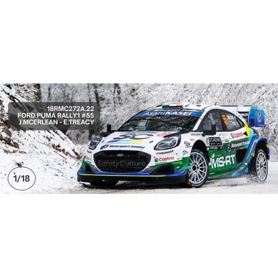 Ford Puma Rally1 Rallye Monte Carlo 2026 55 McErLean TreacyIXO 1:18