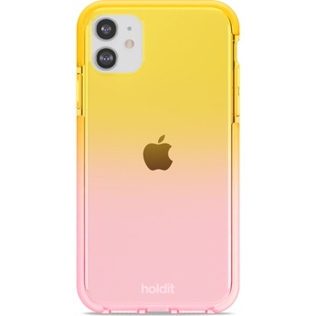 Image 1 of Holdit Гръб Holdit Seethru Case за iPhone 11/XR - Bright Pink/Orange Juice