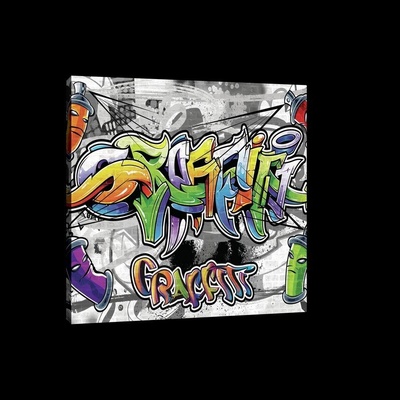 Postershop Obraz na plátně: Graffiti (12) - 75x100 cm