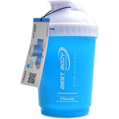 Best Body nutrition Shaker US bottle - modro bílý