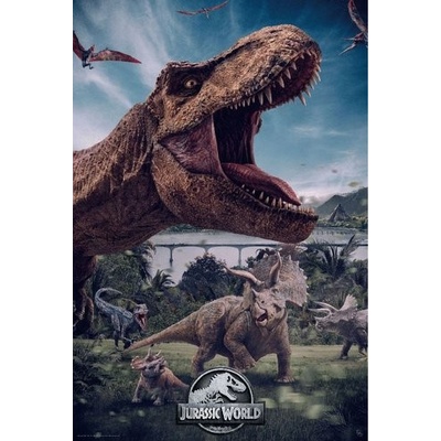 ABYstyle Plagát Jurassic World - Carnivores & Herbivores