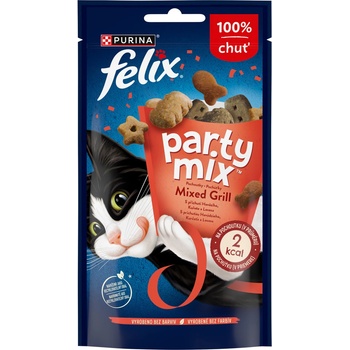 Felix Party Mixed Grill hovězí kuře a losos 60 g