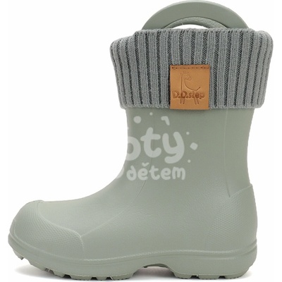 D.D.Step Rainboot holínky Water Lili Green
