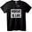 NOONEBRAND Тениска Музиката е Живот - M, Black