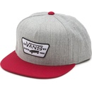 Vans Full Patch Snapback heather grey/wine 14