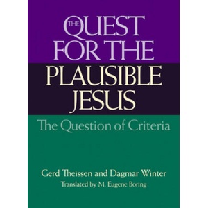Quest for the Plausible Jesus (ISBN: 9780664225377)