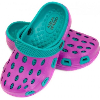 Aqua-speed Slippers Silvi JR col 09 violet blue