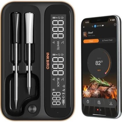 Teploměr BBQ bezdrátový WiFi & Bluetooth INT-12-BW Inkbird
