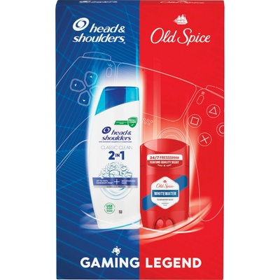H&S Classic Clean šampón 330 ml + Old Spice Whitewater deostick 50 ml darčeková sada