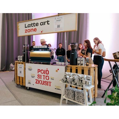 Kurz Latte art na Barista Cup Ostrava - ,,na 10:00"