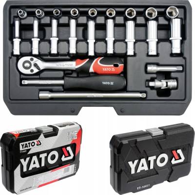 Yato Gola sada 1/4", 23 dielov - YT-14451