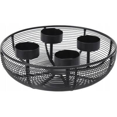 Svícen na čajové svíčky Home Styling Collection 6 cm, pro 4 svíčky
