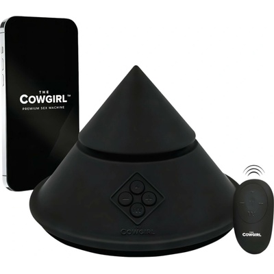 The Cowgirl Cone - inteligentný sex stroj s rôznymi nástavcami čierny
