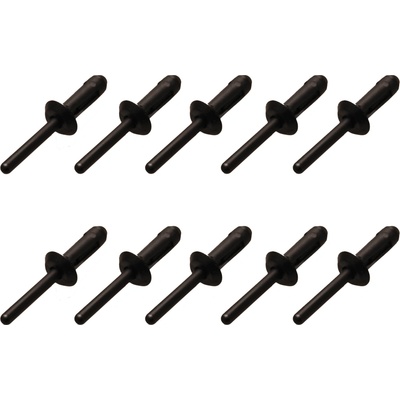 BGS technic 8463-3 Umělohmotné trhací nýty, 17,2 x 6,6 mm, sada 10ks - BGS