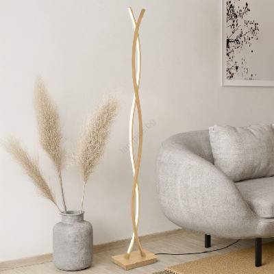 EGLO 901107 - LED подова лампа LASANA LED/36W/230V златна (EG901107)