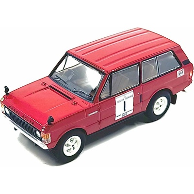 Mini GT LAND ROVER RANGE ROVER nr.1 HILL Rally 1971 červená 1:64