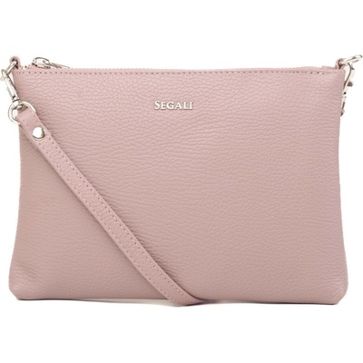 Segali dámska kožená crossbody kabelka A6C cameo rose