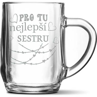 Sablio Půllitr Pro tu nejlepší sestru 500 ml