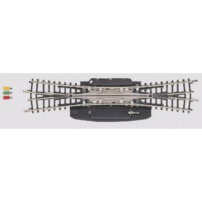 Märklin 8560 koľaj Z miniclub križovatkové výhybka dvojitá 112.8 mm 13 ° 323 mm 1 ks