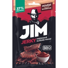 Jim Jerky Prémiové sušené maso hovězí s příchutí BBQ 23 g