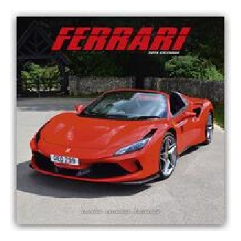 Ferrari Square Car Wall 16 Month 2024