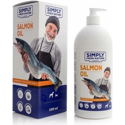 Simply from nature Salmon oil Lososový olej 1000 ml