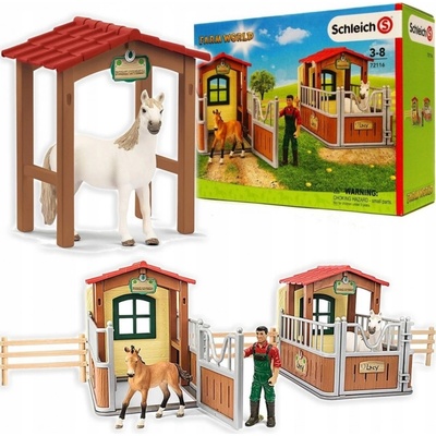 Schleich Sada boxov pre kone