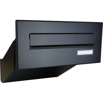 DOLS D-041 ČD-1 RAL9005 - poštová schránka na zamurovanie, s menovkou, čierna