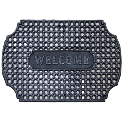 Jin Bo Yang CN-Изтривалка гумирана 90x60cm цвят: СРЕБРО (181144-2) (01981444)