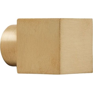 Ferm Living Кука за стена Square матова малка месинг (1104269755)