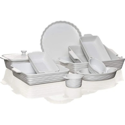 Banquet Zapékací forma obdélníková 33x21cm Culinaria White