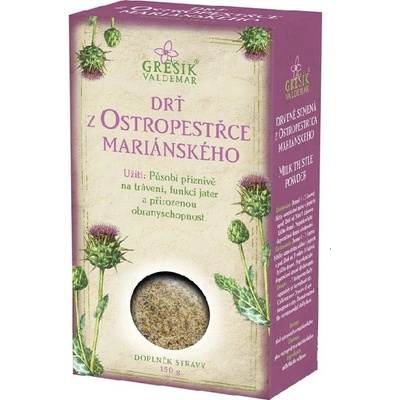 Grešík Pestrec mariansky drvený 150 g