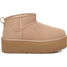 UGG W CLASSIC ULTRA MINI PLATFORM 1135092-SAN béžový