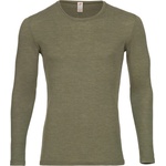 Engel Мъжко копринено термобельо Engel Shirt L/S Merino base layer - Olive - размер 54/56 (EU) (014-0745-0612)