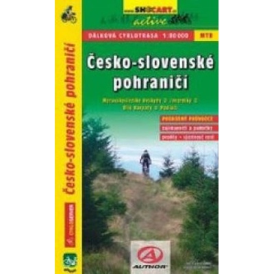 cyklomapa Česko-slovenské pohraničí 1:80 t.