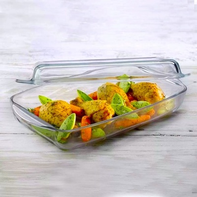 Pasabahce ТЕНДЖЕРА borcam ОГНЕУПОРНА ПРАВОЪГЪЛНА 2.8л (100172)