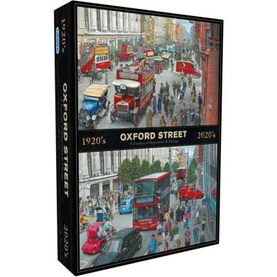 GIBSONS Oxford Street v průběhu desetiletí 1000 dílků