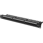 Lanberg Пач панел Lanberg patch panel 24 port 1U 19 CAT. 6a utp with cable organizer black | PPUA-1124-B (PPUA-1124-B)