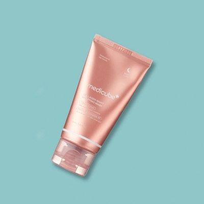 MEDICUBE - COLLAGEN NIGHT WRAPPING MASK - Kolagenová noční slupovací maska 75 ml – Hledejceny.cz