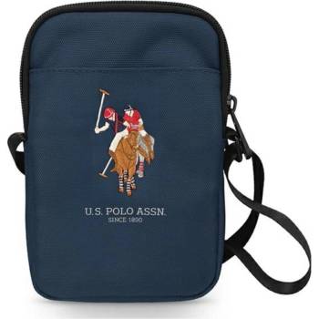 U. S. Polo Assn . Universal Phone Bag - дизайнерска чанта (портфейл) с презрамка (син)