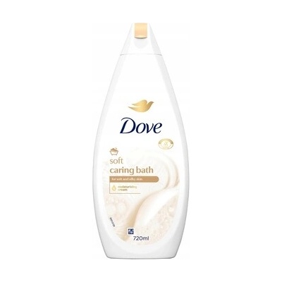 Dove Soft Caring Bath Sprchový gél 720 ml