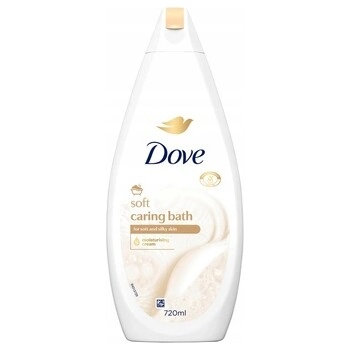Dove Soft Caring Bath Sprchový gél 720 ml