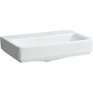 Laufen Pro S - Умивалник Compact, 55x38 см, без отвор за смесител, без преливник, с LCC, бял H8179584001421 (H8179584001421)