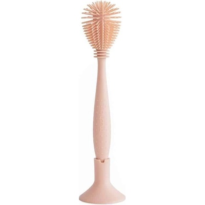 Mushie silikónová kefka na čistenie fliaš blush